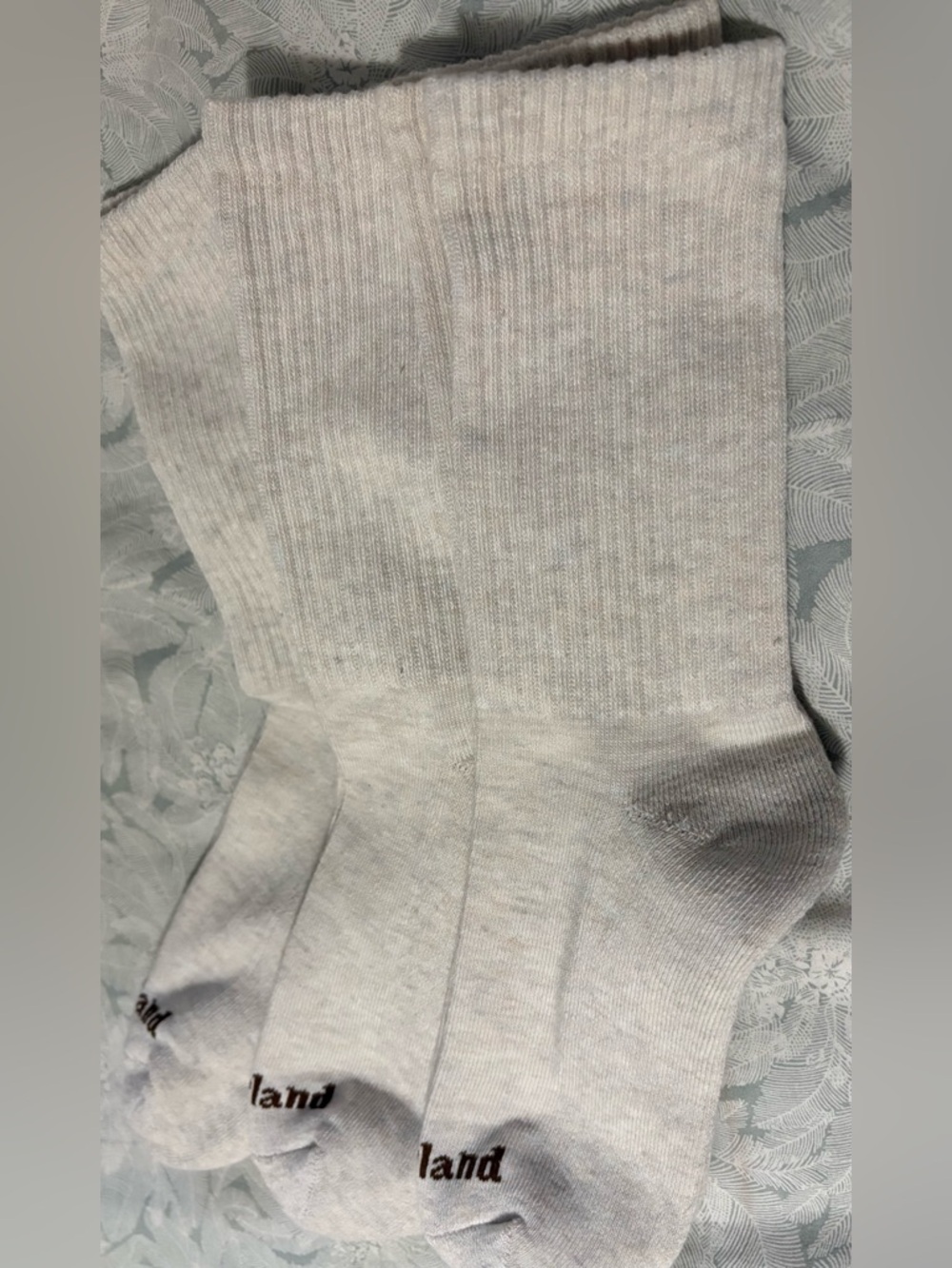 NWOT Timberland Light tan women’s Crew Socks - 3 Pack Look